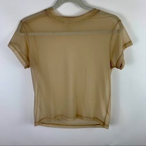 SOLD mesh see-through top